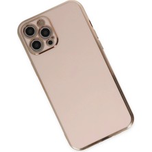 Newface iPhone 12 Pro Kılıf Volet Silikon - Pembe