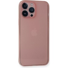 Newface iPhone 14 Pro Kılıf Pp Ultra Ince Kapak - Pembe