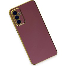 Newface Samsung Galaxy A04S Kılıf Volet Silikon - Kırmızı