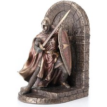 Veronese Şovalye Kitap Tutucu Figür 20cm