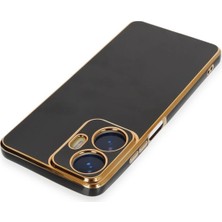 Newface Realme C55 Kılıf Volet Silikon - Siyah