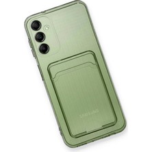 Newface Samsung Galaxy A15 4g Kılıf Kart Şeffaf Silikon - Şeffaf