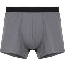 Five Pocket Düz Renk Erkek Tekli Boxer Füme