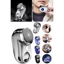 Normadia Mini Elektrikli Seyahat Tıraş Makinesi, Yıkanabilir ve Şarjlı, Cep Boyu