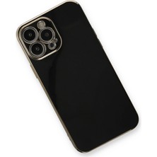 Newface iPhone 13 Pro Max Kılıf Volet Silikon - Siyah