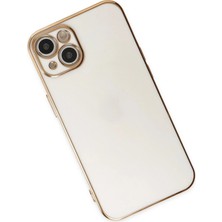 Newface iPhone 14 Kılıf Volet Silikon - Beyaz