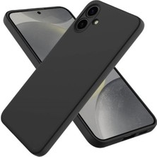 Newface Samsung Galaxy A06 Kılıf First Silikon - Siyah