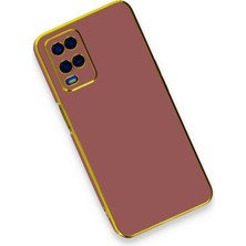 Newface Oppo A54 4g Kılıf Volet Silikon - Kırmızı