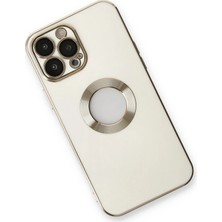 Newface iPhone 13 Pro Kılıf Store Silikon - Beyaz