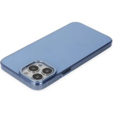 Newface iPhone 14 Pro Kılıf Anka Pc Sert Metal Kapak - Mavi