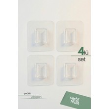VarBiFırsat Banyo Rafı - Düzenleyici Yedek Yapıştırıcısı 4 Adet