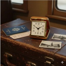 Eski Yeni Antik Avrupa Seyahat Saati Turuncu