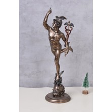 Veronese Mitolojik Uçan Merkür H e r m e s  Figürü 38cm
