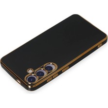 Newface Samsung Galaxy S24 Plus Kılıf Volet Silikon - Siyah