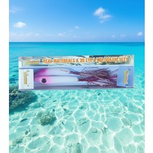 Balza Codant Profesyonel Deniz Avı Suni Yem Seti - 3D Gözlü & Hologramlı Silikon Zoka Takımı