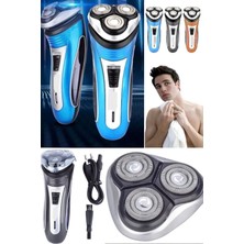 Normadia Yüzen 3 Kafa Erkek Tıraş Makinesi, Vücut ve Yüz Için Profesyonel
