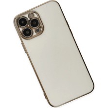 Newface iPhone 14 Pro Kılıf Volet Silikon - Beyaz