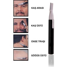 Normadia Pratik Sakal ve Burun Kılı Temizleme Tıraş Makinesi