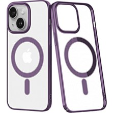 Newface iPhone 14 Plus Kılıf Element Magneticsafe Sert Kapak - Mor