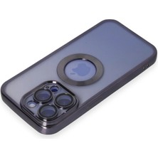 Newface iPhone 15 Pro Kılıf Slot Silikon - Mor