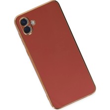 Newface Samsung Galaxy A04 Kılıf Volet Silikon - Kırmızı
