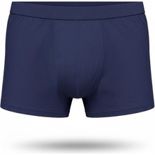 Five Pocket Düz Renk Erkek Tekli Boxer Lacivert