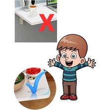 Mobilyacın Açılır Kapanır Çalışma Masası Mutfak Masası Katlanır Duvar Masası Beyaz 45X100