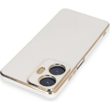 Newface Realme C55 Kılıf Volet Silikon - Beyaz