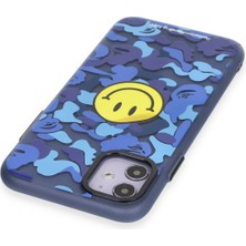 Newface iPhone 12 Kılıf Apollo Magneticsafe Desenli Kapak - Apollo Mavi - 1
