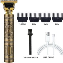 Normadia USB Şarjlı Heykel Dragon Sakal ve Vücut Tıraş Makinesi, Beyaz