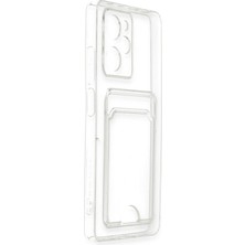 Newface Xiaomi Poco X5 Pro 5g Kılıf Kart Şeffaf Silikon - Şeffaf