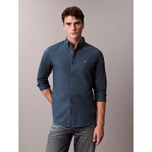 Calvin Klein Erkek Ls Solıd Oxford Classic Gömlek
