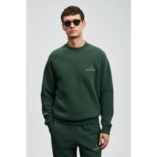 Lufian Sigma Erkek Çimen Yeşili Sweatshirt 112030186