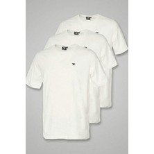 Hummel T-Ic Ico 911865-90033 3lu Beyaz Erkek Günlük Tişört