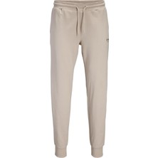 Jack & Jones Erkek Jpstgordon Logo Detaylı Çift Cepli Eşofman Altı 12288641 A.bej