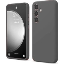 Newface Samsung Galaxy S24 Fe Kılıf First Silikon - Gri