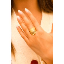 Ravi Pırlanta Taşlı Fantazi Yüzük 22 Ayar A063815