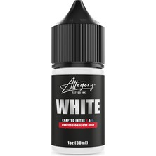 Allegory Premium Tattoo Ink White – 1oz / 30 ml Beyaz Dövme Mürekkebi