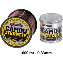 Extra Carp Camou Iternity 1000MT 0.33MM Sazan Misinası