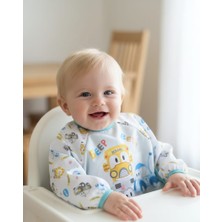 Bebechi Laura Baby Uzun Kollu Sıvı Geçirmez Mama ve Aktivite Önlüğü