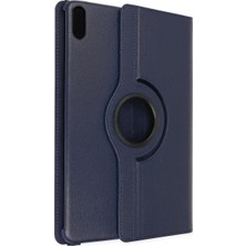 Newface Huawei Matepad 11 10.9 360 Tablet Deri Kılıf - Lacivert