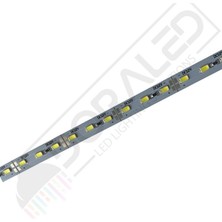 12 Volt Bantlı 5730 Ledli LED Bar Alüminyum Çubuk LED 72 Ledli Soğuk Beyaz 10000-15000K 100CM