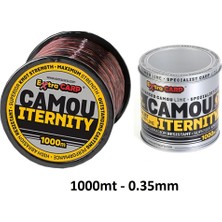 Extra Carp Camou Iternity 1000MT 0.35MM Sazan Misinası