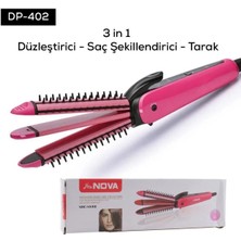 Özgürce Dempower Kalın Başlıklı Rulo Taraklı Elektrikli Maşa