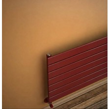 Radiva - Tip 10H Dekoratif Radyatör 514X600 Kırmızı Outlet - 210H05140600X1XS-