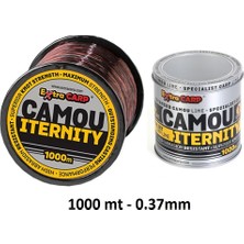 Extra Carp Camou Iternity 1000MT 0.37MM Sazan Misinası