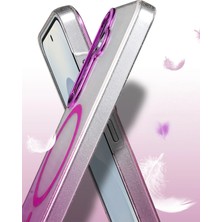 Newface Samsung Galaxy S24 Fe Glossy Magsafe Kapak - Mor