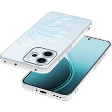Newface Oppo Reno 14F Kılıf Lüx Şeffaf Silikon