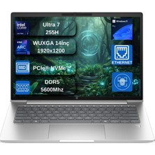 Hp Probook 4 G1I Intel Ultra7 255H 64GB Ddr5 1tb SSD 14 Inch Intel® Arc™ 140T Gpu Wuxga (1920X1200) IPS 300NIT Win 11 Pro Taşınabilir Bilgisayar+ Mouse Hediyeli WD21P9ETDNG10