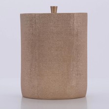 Selim Linen Çöp Kovası Vizon